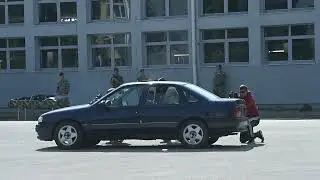 Pokazna vježba u sklopu obilježavanje Dana roda vojne policije u vojarni Croatia