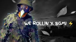 WE ROLLIN X BGMI || PUBG BEAT SYNC MONTAGE || IG SASUKE
