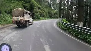 Himalayan highways calling! ⛰️💨 Twisting through Shimla's beauty on two wheels - pure bliss!