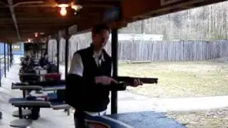 Dominion Arms Grizzly 870 at the range