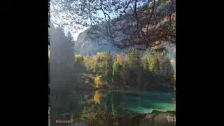 STUNNING Autumn😍! BLAUSEE  SWITZERLAND🇨🇭