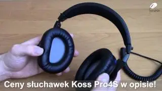 Słuchawki premium Koss Pro4S Hands On