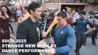 STAR TREK: STRANGE NEW WORLDS Cast join dance activation at SDCC 2025