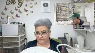 VENTA MG #52: ARETES DE BISUTERIA CON CRISTAL PRECIOSA