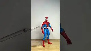 Walking stop-motion test #mafexspiderman #stopmotion #