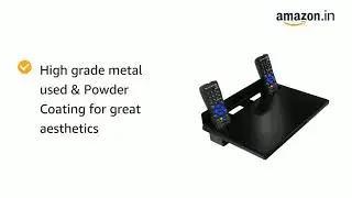 Set Top box stand with remote holder/ wall mount stand /DTH stand for wifi router ||