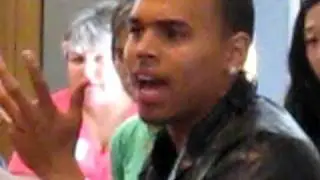 Chris Brown Meet & Greet