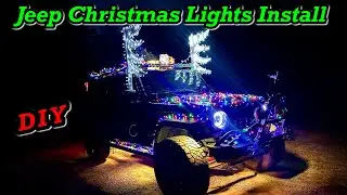 DIY: Jeep Christmas Lights, my setup for Christmas Parades