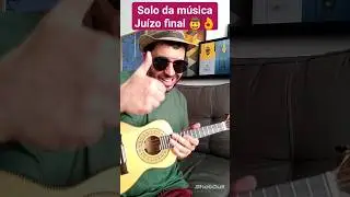 Solo do meio da m&uacute;sica 