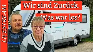 Dauercamperunterwegs mit Enrico und Martina überträgt einen Livestream.