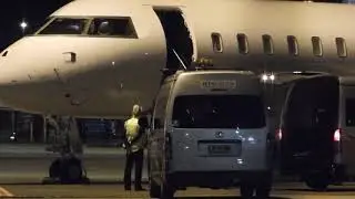 Anthony Pratt arrives back in Australia on his private jet
