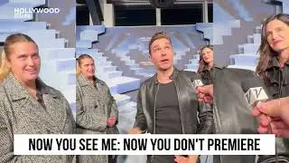 Невероятный фокус с бросанием карт от Дэйва Франко на премьере NYSM3 в Нью-Йорке