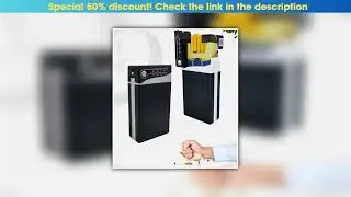 Today Only New Time Timing Lock Box Automatic Opening Men's Plastic Cigarette Boxes Portable Anti p