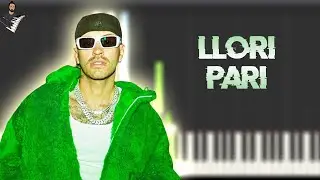 &Aacute;lvaro D&iacute;az & Feid feat. Tainy - Llori Pari | Piano Tutorial / Partitura / Karaoke / MIDI
