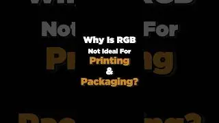 Why is RGB not Ideal for Printing? #printing #printmaking #dubai