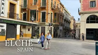 ELCHE, ALICANTE | Walking Tour 4k | Spain