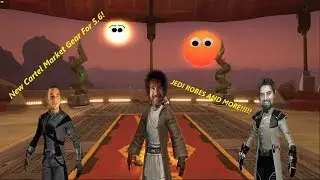 SWTOR: Cartel Market Items in 5.6! Hood-less Jedi Robes!!!