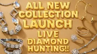 😍 It's FINALLY HERE!! The LUMINA DIAMOND CZ Collection 💍 SEARCHING FOR DIAMOND #2 *LIVE* 💎