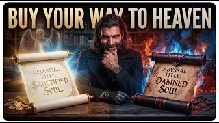 I sell titles to Heaven and Hell — angels and demons are bought, not earned