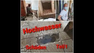 Reparatur von Hochwasserschäden - Teil 1!! Bleibt tapfer🥰🥰