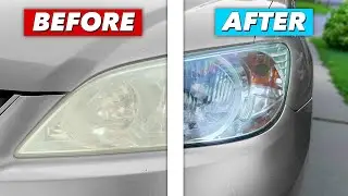 How to Restore Headlights PERMANENTLY in Under 20 Minutes