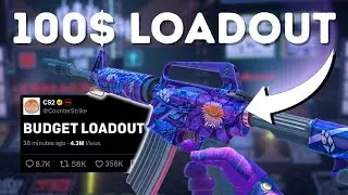 The BEST CS2 Budget Loadout Under $100! (Cheap Skins That Look INSANE)