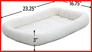 Pet Carrier Dog Bed | Pet Bed Fits 27-Inch Plastic Pet Carriers for Small / Medium Size Dogs