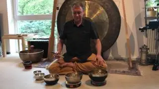 Klangschalen mit Planetent&ouml;nen und besonderen Obert&ouml;nen