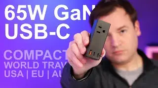 Super Small 65W USB-C Charger - Ceptics NanFuse 65W International Adapter