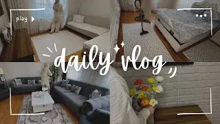 Misafir öncesi detaylı temizlik 🧹 🧼 /   detailed cleaning 🧼🧹 \ Sesiz vlog 🩷\ silent vlog☺️🩷