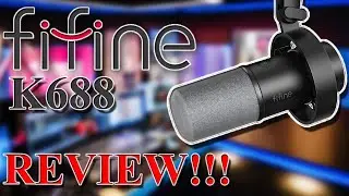 Лучший ДЕШЕВЫЙ МИКРОФОН ДЛЯ ПОДКАСИНГА / YOUTUBE? | FIFINE K688 &mdash; обзор и тест БЮДЖЕТНОГО динамического микрофона.