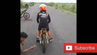 Ninja TU 155cc Tercepat !! Aksi Rully pm setting sport 2T 155cc Tune Up #HA feat HK