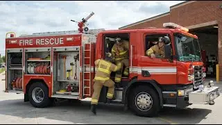 รถดับเพลิง  นักดับเพลิง   fire trucks