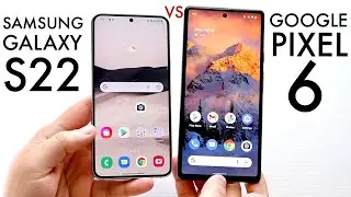 Samsung Galaxy S22 Vs Google Pixel 6! (Comparison) (Review)