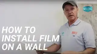 How To Install Architectural Film on Wall | Double Cut | Nelcos Architectural Vinyl