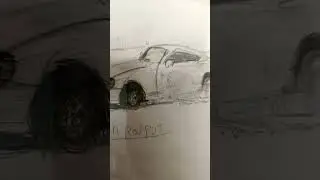 SUPRA car drawing
