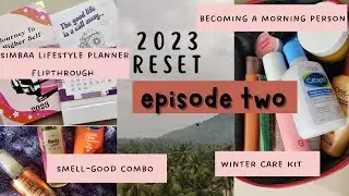Reset for 2023 || Episode 2 || Winter Essentials || Simbaa Lifestyle Planner 🌸