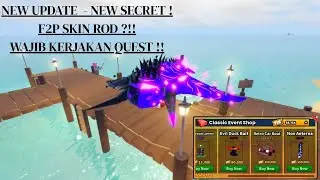 Day-5 FISH IT !1- Penampakan SECRET baru di Lost Isle ! Skin Rod gratis untuk F2P ?!