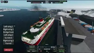 Viking Line M/S Amorella (Turku-Tukholma) Baltic Sea Simulator (10 Minuutissa)
