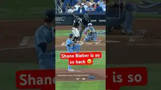 Shane Bieber is So So Back for the #BlueJays 🥹