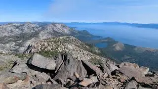 Lake Tahoe views from Mt. Tallac