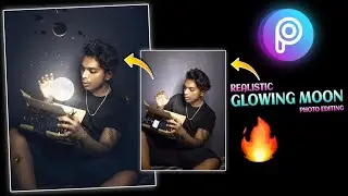 Pranav pg new PicsArt glowing moon photo editing | glowing moon photo editing in PicsArt | Pranav pg