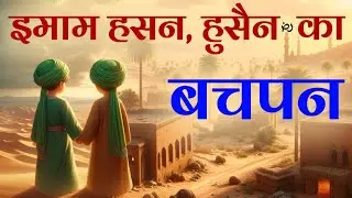 Imam e Hasan Aur Imam e Hussain (RD) Ka Bachpan - ZRiSLAMiCS