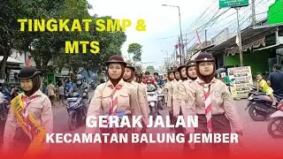 GERAK JALAN 17 AGUSTUS TINGKAT SMP & MTS KECAMATAN BALUNG JEMBER 2024