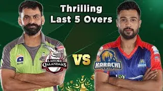 Thrilling Last 5 Overs Of Karachi Bowling | Lahore vs Karachi | Match 26 | HBL PSL 2020|MB2