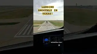 ПЛАВНАЯ ПОСАДКА А321 В DFW! ОЧКИ RAYBANMETA @frontrow-view