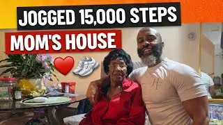 👀Watch me jog 15, 000 steps during the Eagles vs Bills game at my Mother house NON-STOP 💨💨