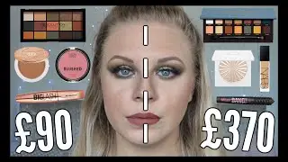 FULL FACE DRUGSTORE VS HIGH END MAKEUP...😱 | makeupwithalixkate