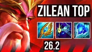 ZILEAN vs DARIUS (TOP) | 35K damage, First Strike | EUW Master | 26.2
