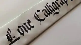 Live Calligraphy session